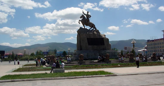 Photo of Sukhbaatar Square